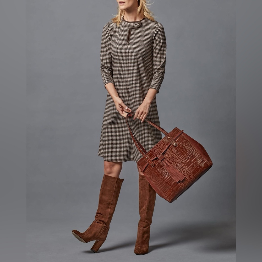 J.McLaughlin Camila Suede Tall Boot Brown Size 6.5